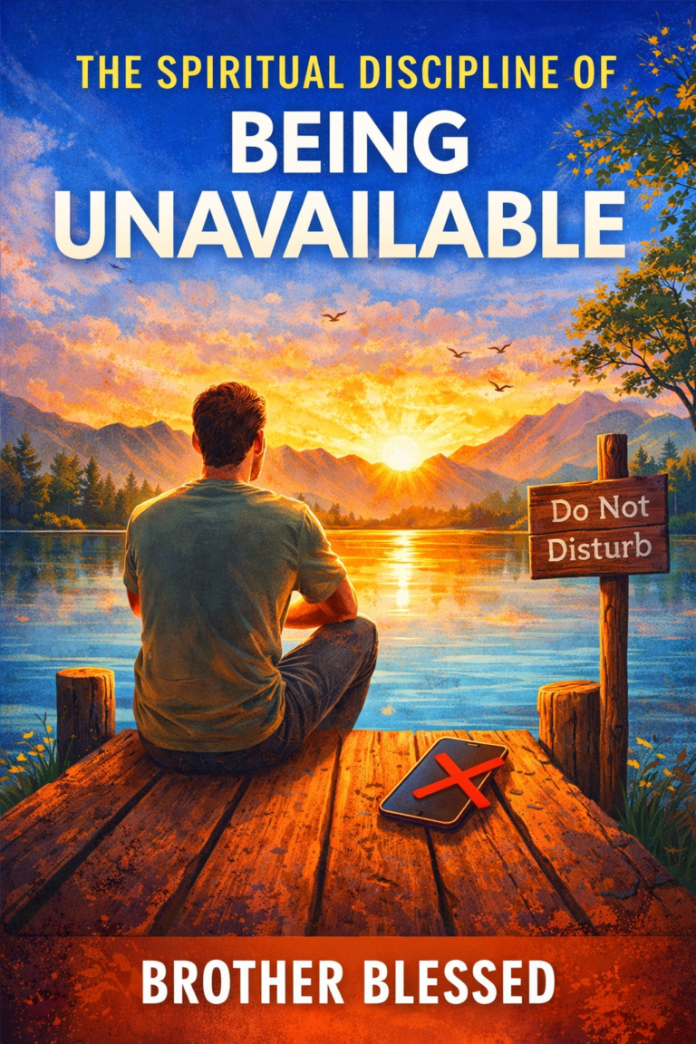 The Spiritual Discipline of Being Unavailable