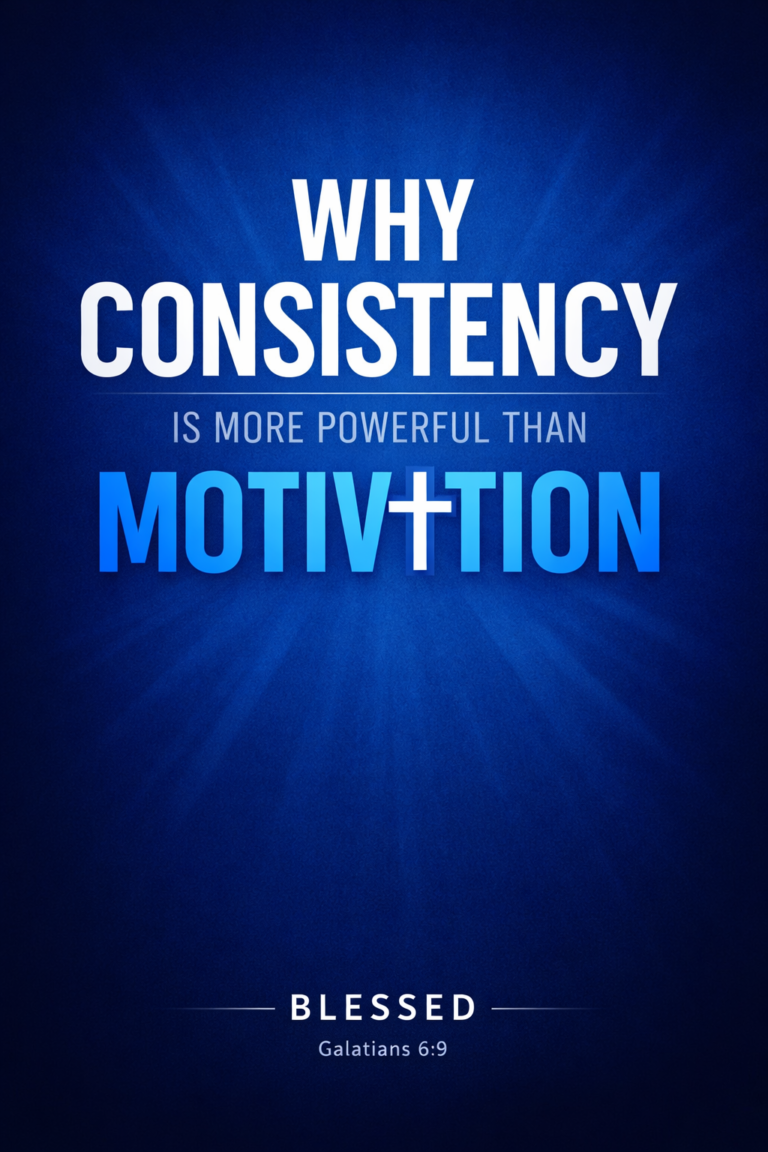Why Consistency Is More Powerful Than Motivation