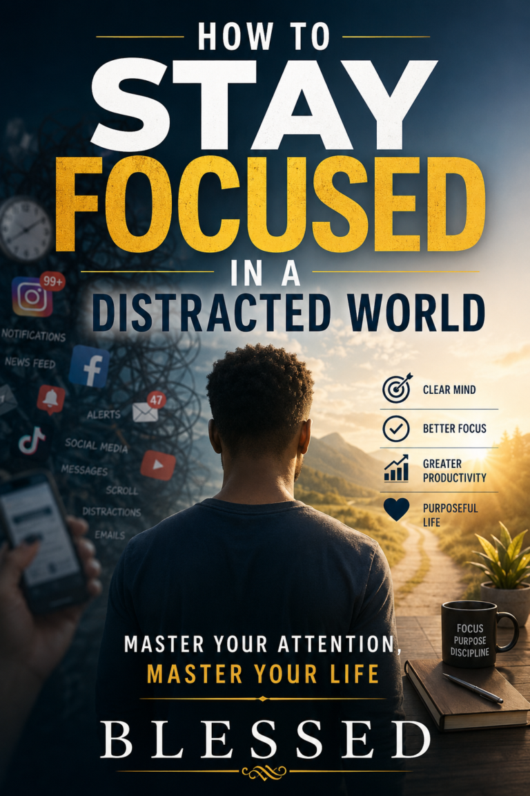 How to Stay Focused in a Distracted World