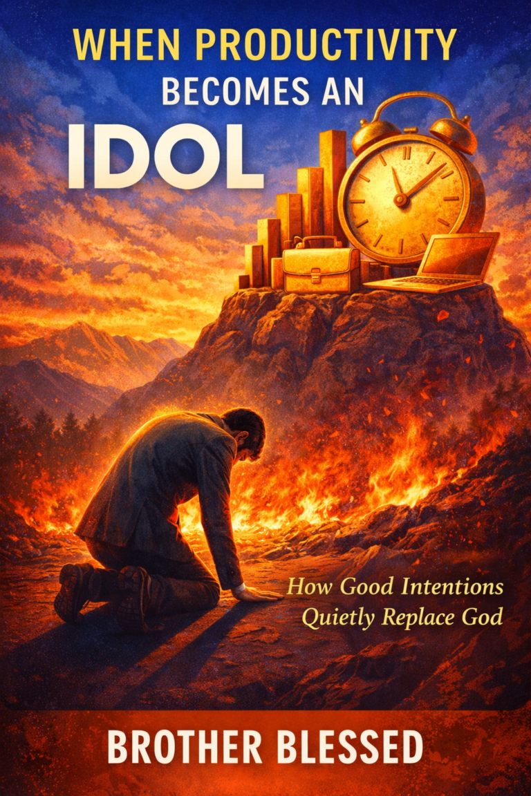 When Productivity Becomes an Idol: How Good Intentions Quietly Replace God