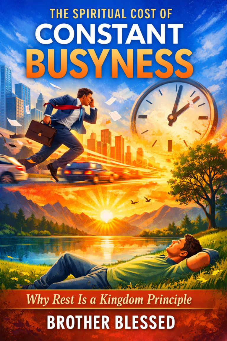 The Spiritual Cost of Constant Busyness: Why Rest Is a Kingdom Principle