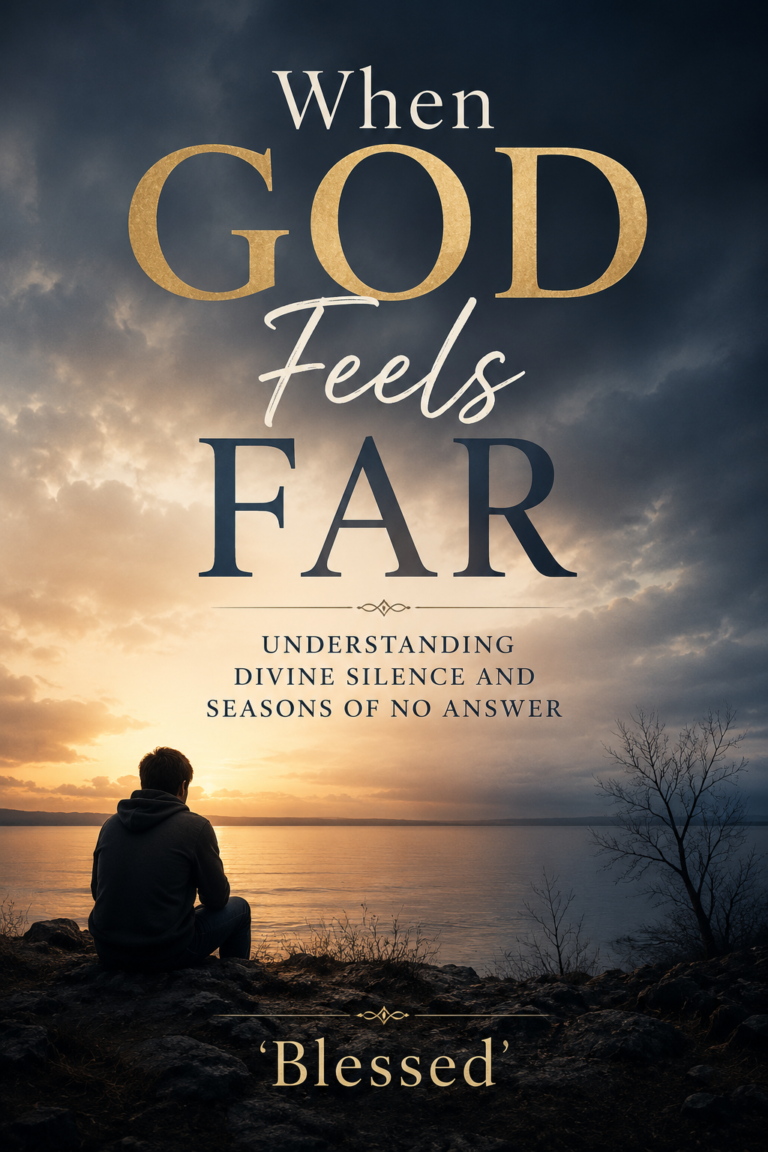 When God Feels Far: Understanding Divine Silence and Seasons of No Answer