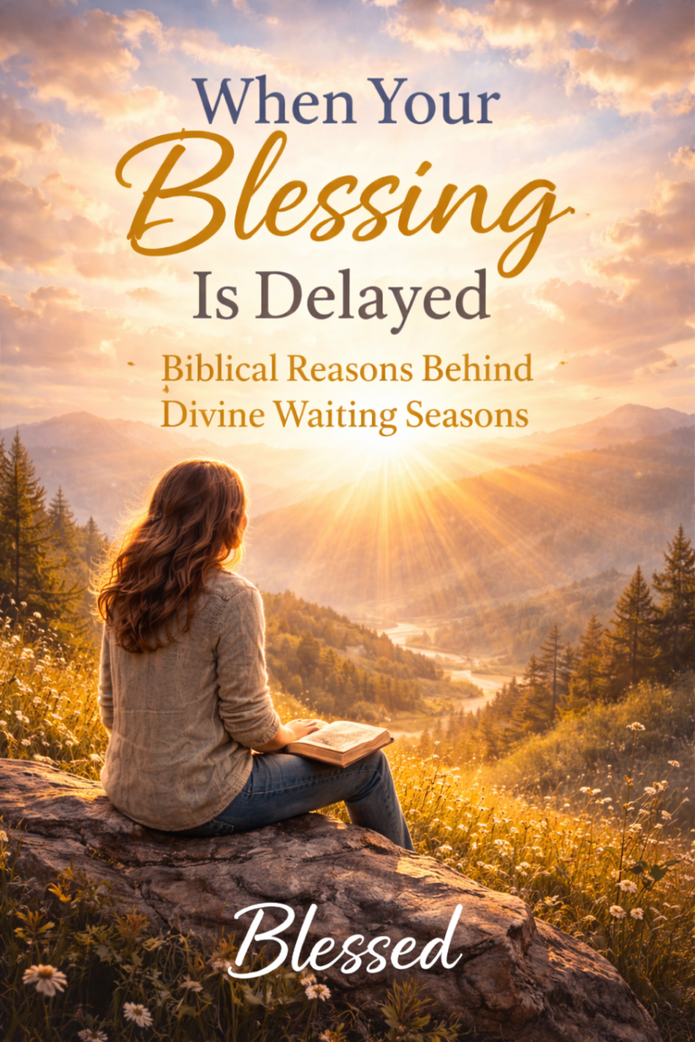 When Your Blessing Is Delayed: Biblical Reasons Behind Divine Waiting Seasons