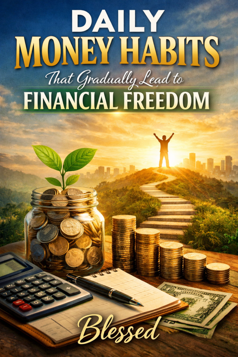 Daily Money Habits That Gradually Lead to Financial Freedom