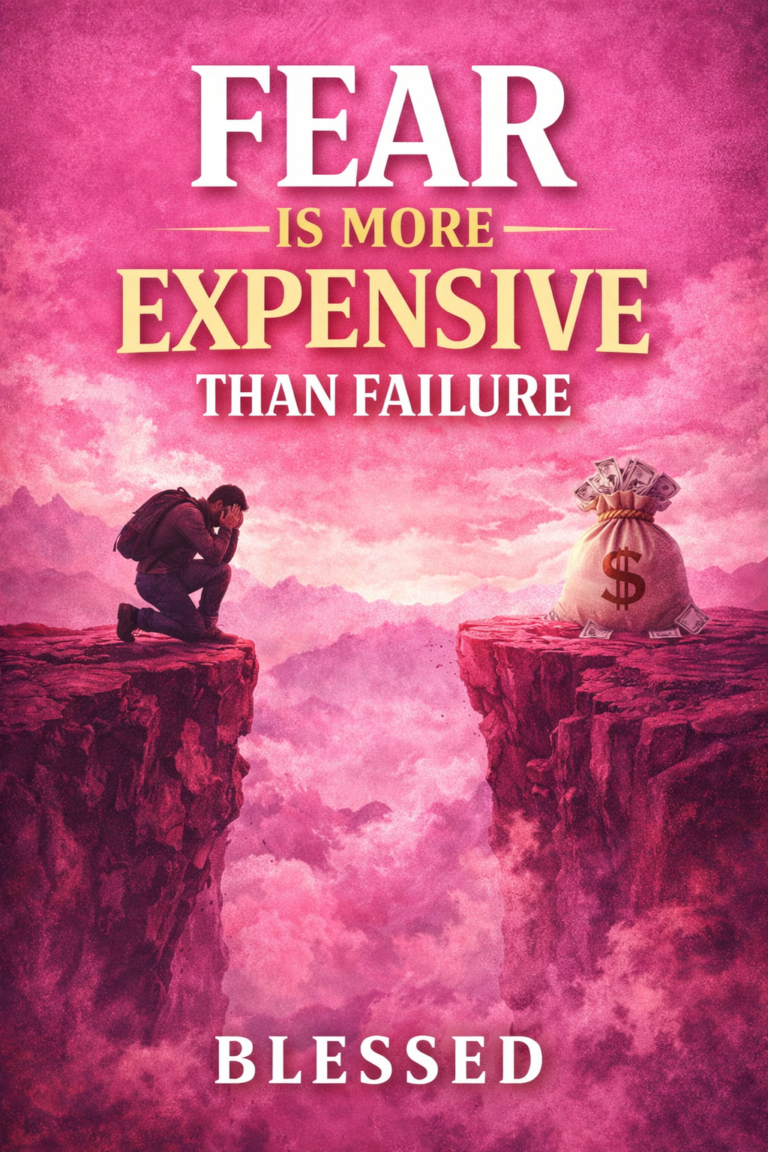 Fear Is More Expensive Than Failure