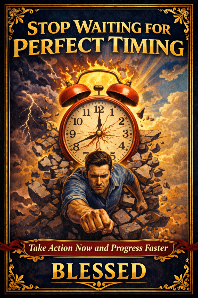 Stop Waiting for Perfect Timing