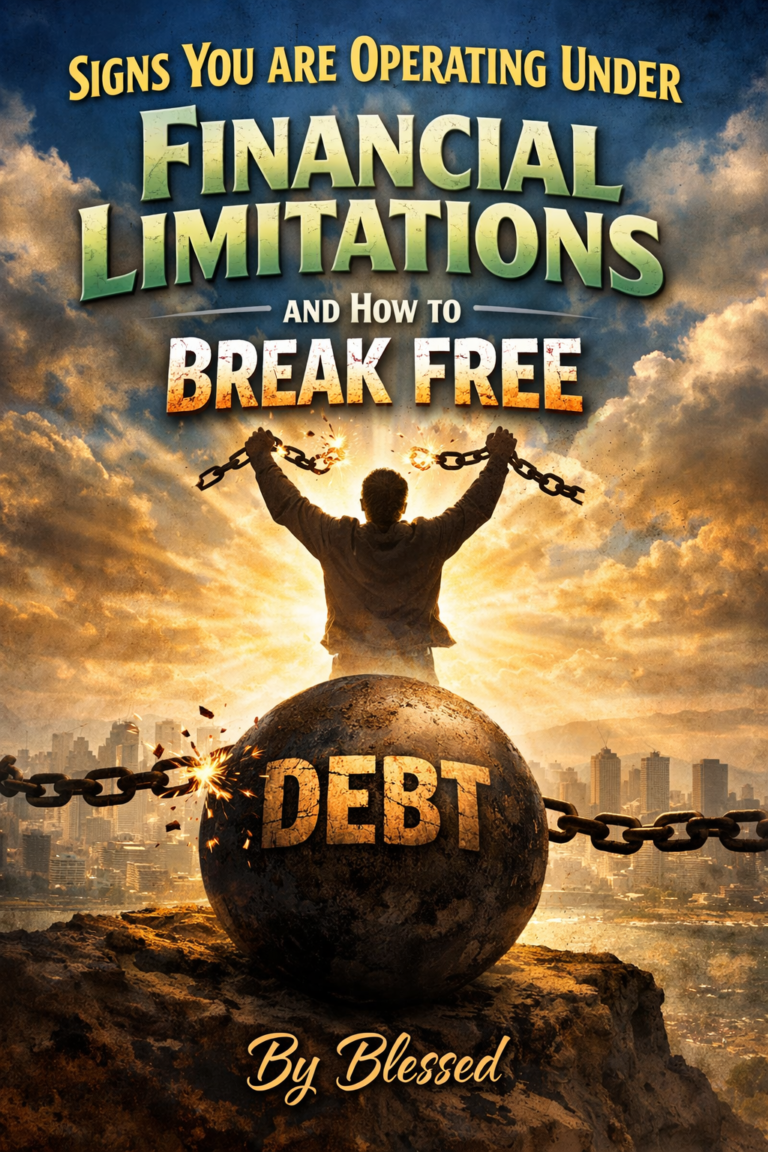 Signs You Are Operating Under Financial Limitations and How to Break Free