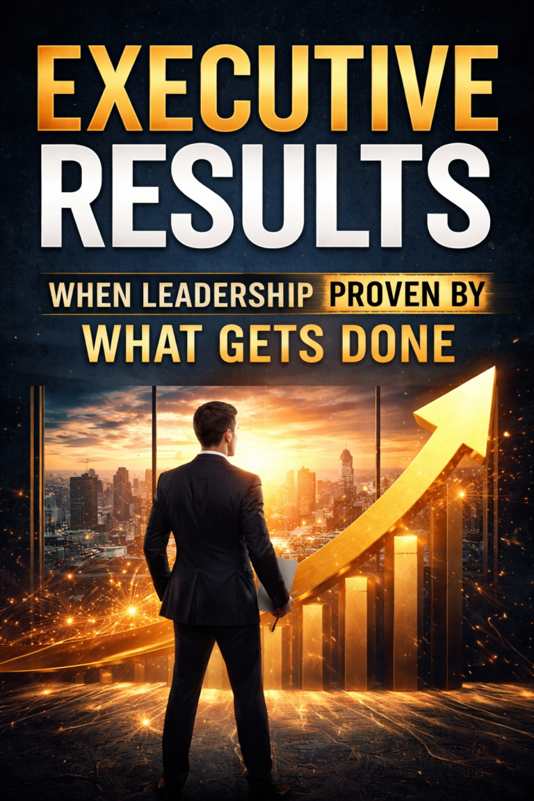 Executive Results: When Leadership Is Proven by What Gets Done