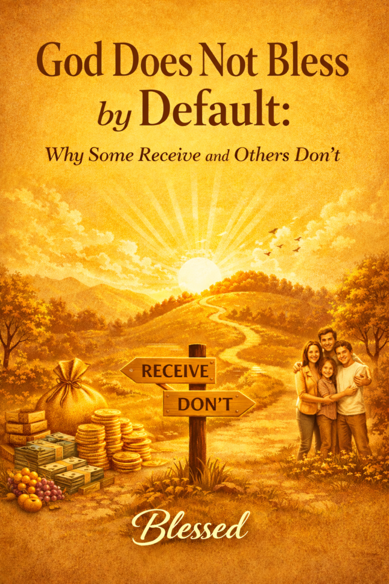 God Does Not Bless by Default: Why Some Receive, and Others Don’t