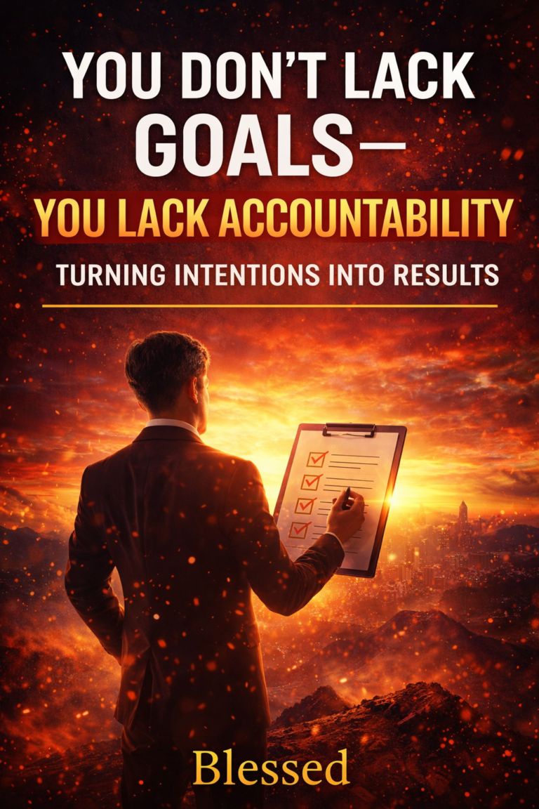 You Don’t Lack Goals—You Lack Accountability