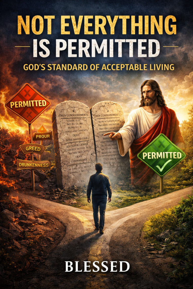 Not Everything Is Permitted: God’s Standard of Acceptable Living