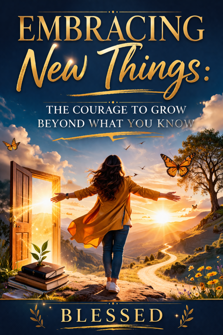 Embracing New Things: The Courage to Grow Beyond What You Know