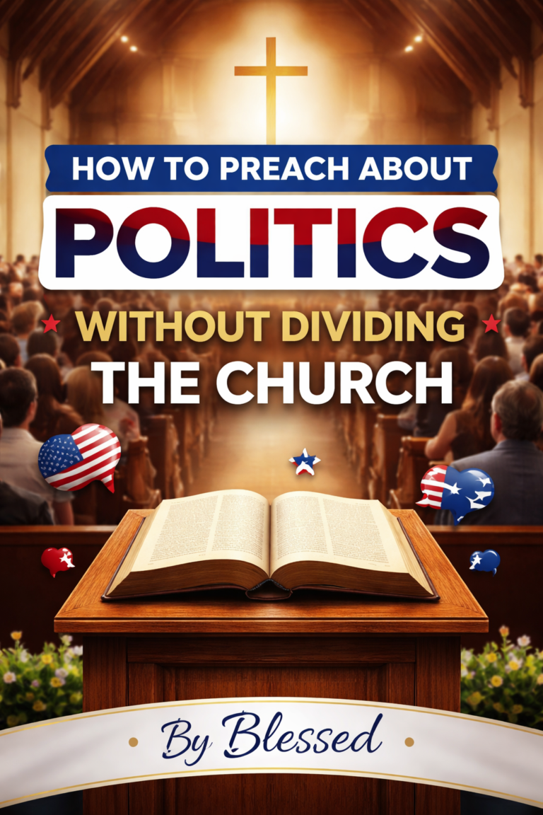 How to Preach About Politics Without Dividing the Church