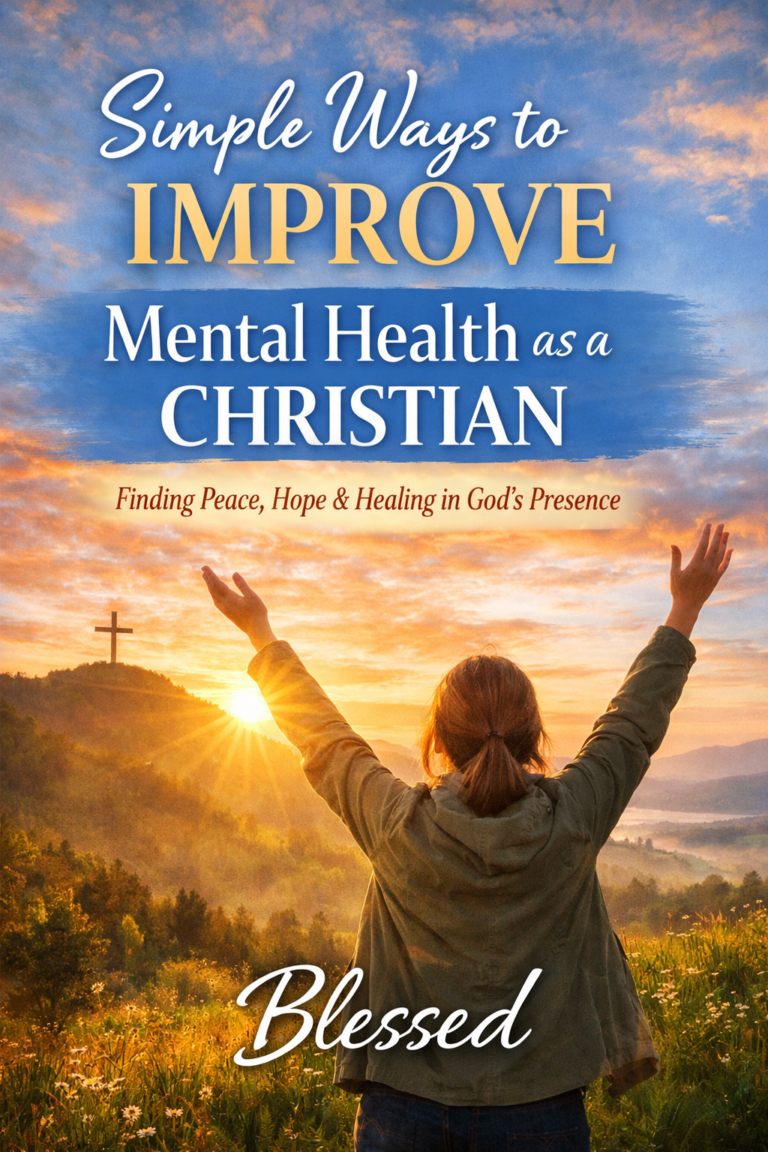 Simple Ways to Improve Mental Health as a Christian