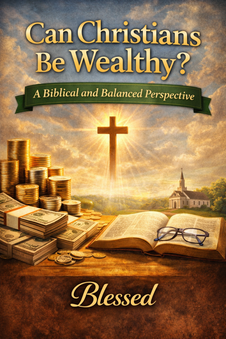 Can Christians Be Wealthy? A Biblical and Balanced Perspective