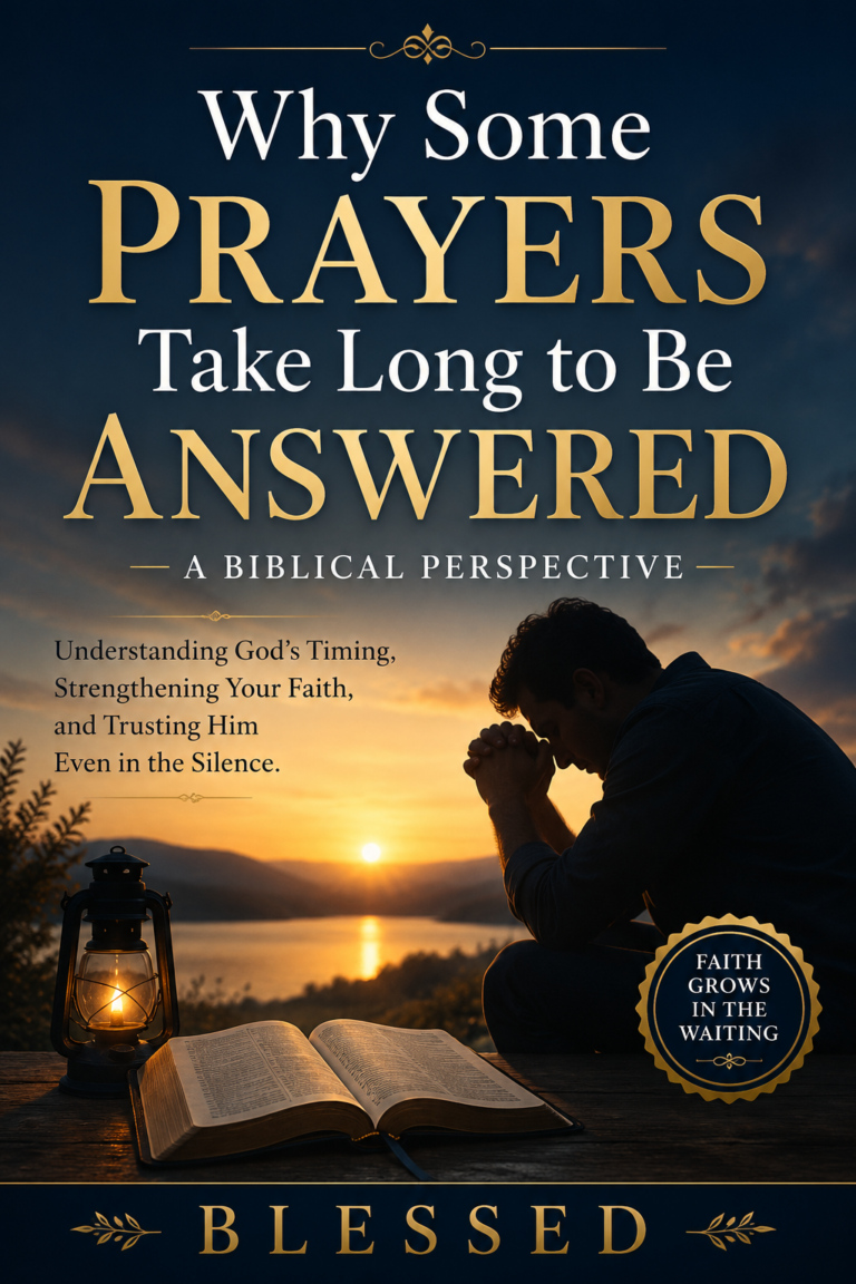 Why Some Prayers Take Long to Be Answered — A Biblical Perspective