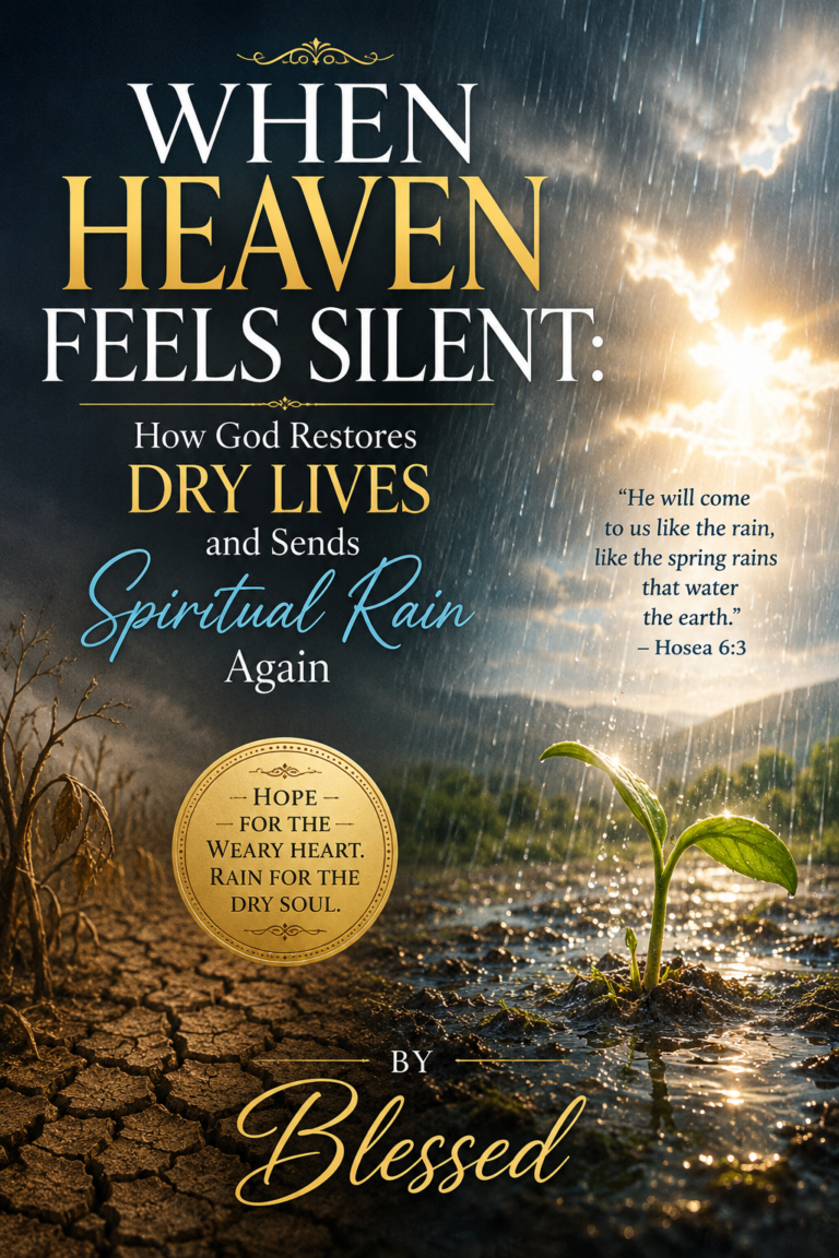 When Heaven Feels Silent: How God Restores Dry Lives and Sends Spiritual Rain Again